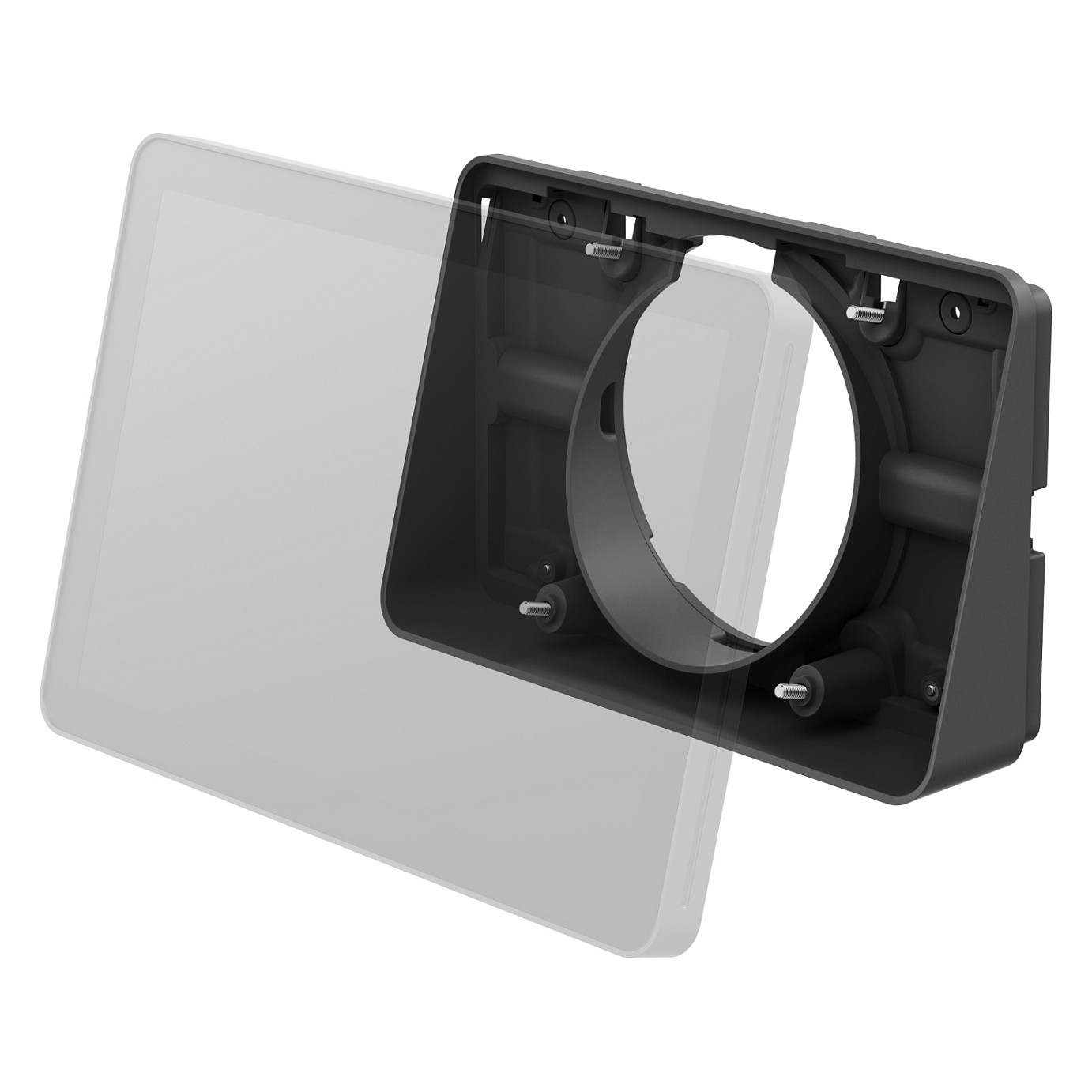 Aksesorë për Konferencë Logitech Mounting Kit / Angle Plinth / Reversible Interface / 14° Viewing Angle / Meeting Room Scheduling System - Grafit - 6
