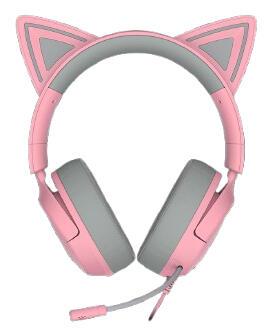 Kufje Gaming Razer Kraken Kitty V3 X / RZ04-05350100-R3M1 / Me Kabllo / 3.5mm / TriForce 40mm / HyperClear Cardioid Mic / 7.1 Surround - Rozë - 4