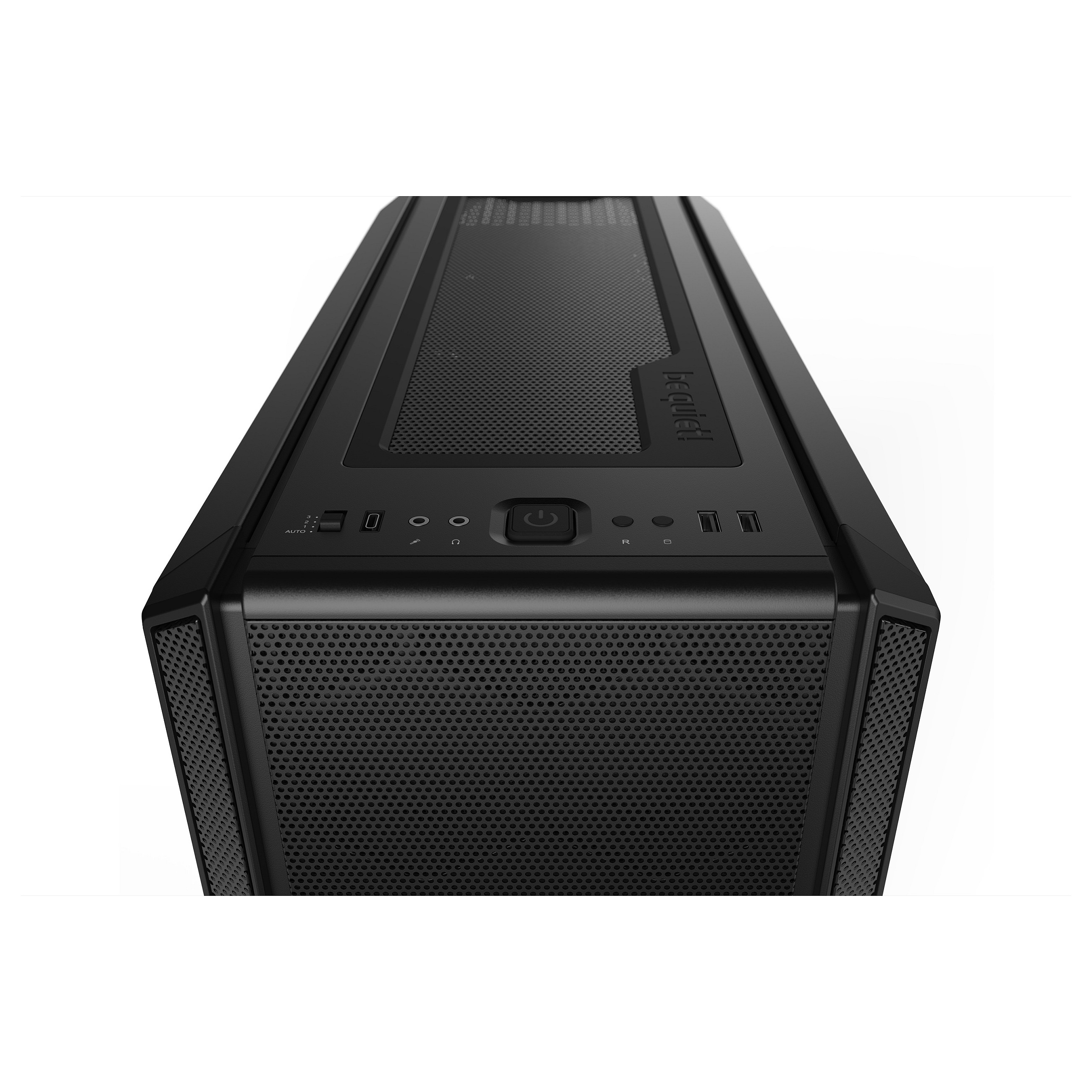 Kasë PC be quiet! Silent Base 802 / Midi Tower / E-ATX + ATX / 2x 140mm + 1x 140mm Fan / Airflow + Silent - Zezë - 8