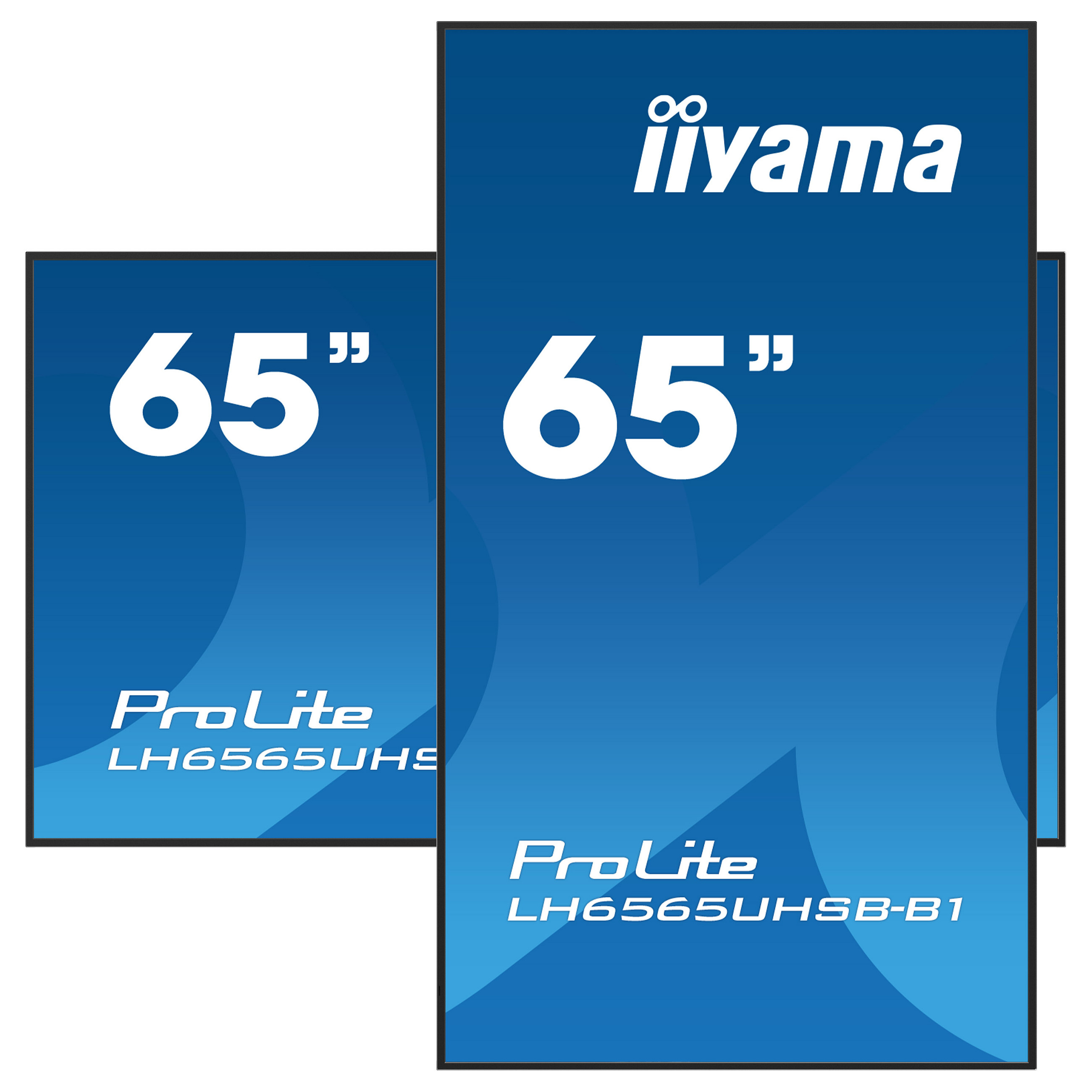 Ekran prezantues iiyama ProLite LH6565UHSB-B1 / 65" / 4K Ultra HD IPS LED / 60 Hz / 8 ms / HDMI + DisplayPort + USB - Zezë - 5