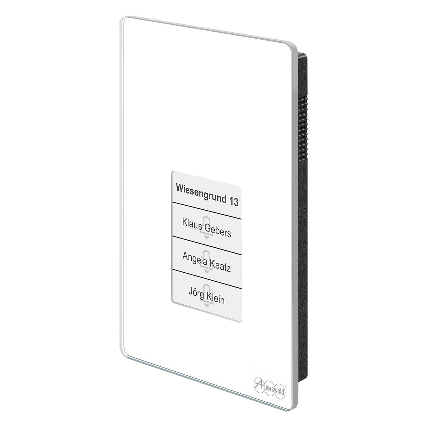 Interfon Dere Auerswald TFS-Dialog 400 / 90167 / 1–4 Butona Zileje / Portë Analoge a/b / Kod-Lok / Hapje Dere / IP44 – Bardhë - 8