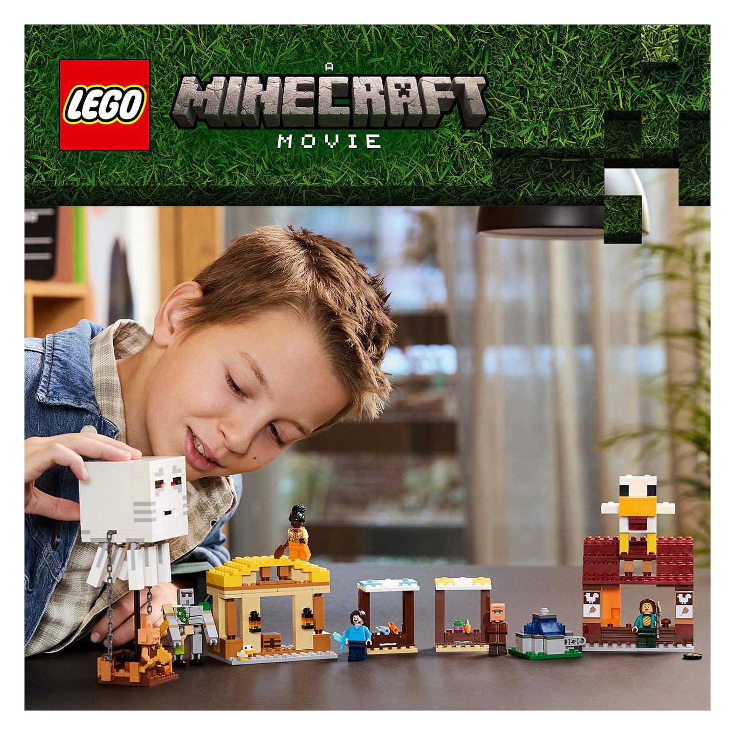 LEGO Minecraft The Ghast Balloon Village Attack - 22