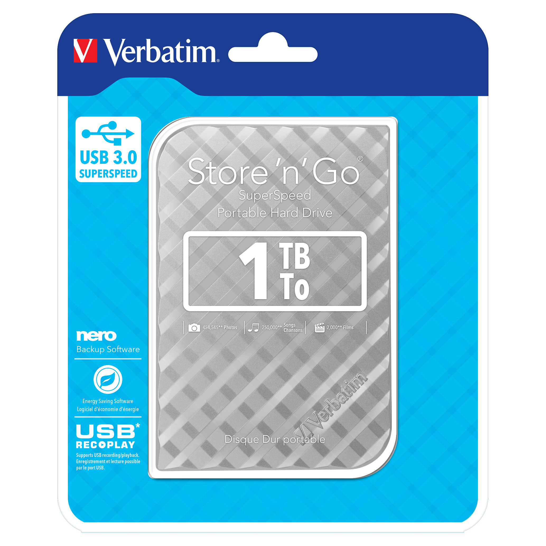 HDD e Jashtme Verbatim Store 'n' Go / 1TB / 2.5" / USB 3.2 - 5