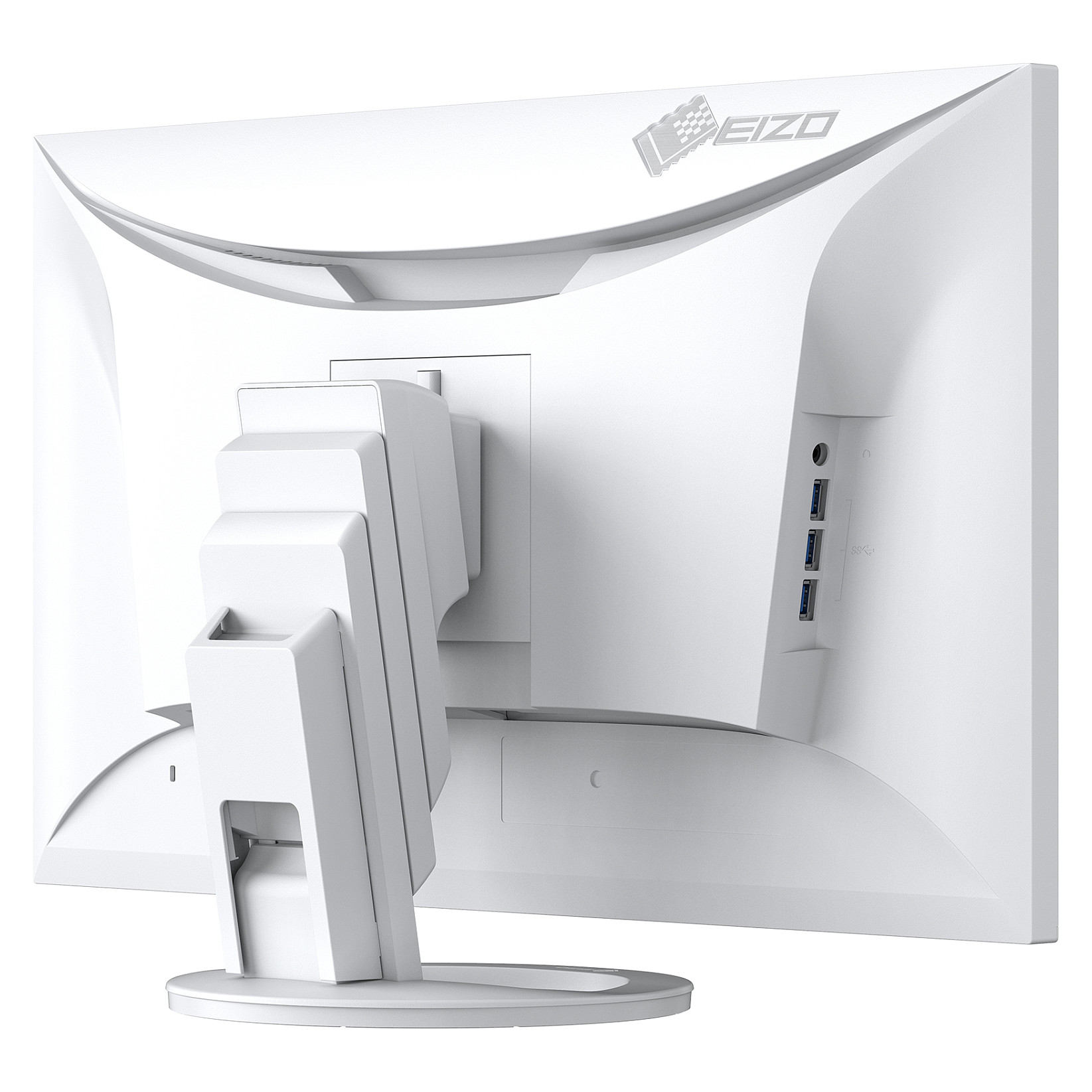 Monitor EIZO FlexScan EV2781-WT / 27" / WQHD IPS / 60Hz / 5ms / HDMI+DisplayPort+USB-C - Bardhë - 6