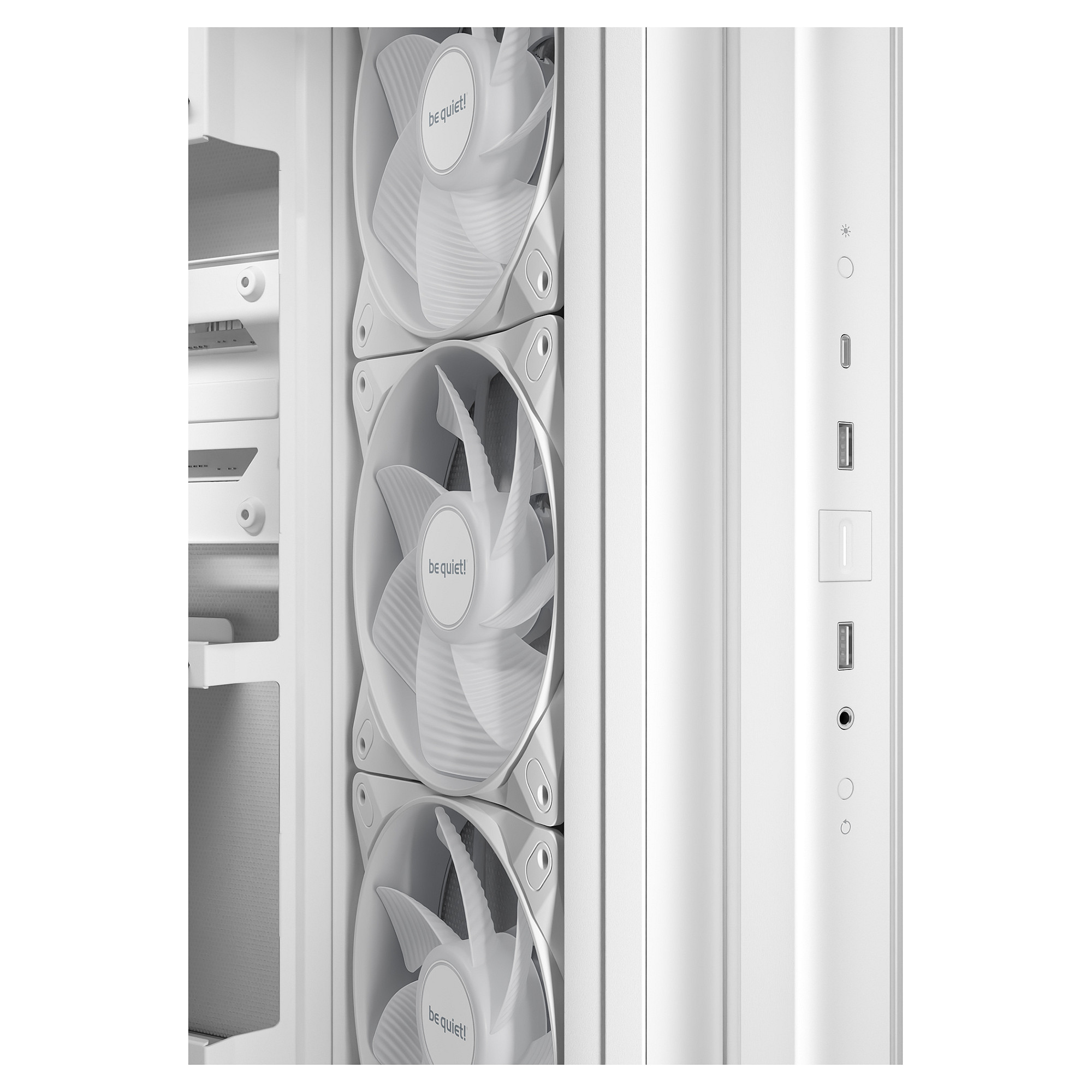 Kasë Midi be quiet! Light Base 500 LX – Bardhë - 5