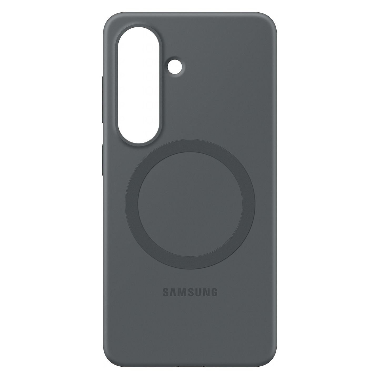 Aksesorë për telefon Samsung Silicone Magnet Case / Galaxy S26 / Silikon / Magnet i Integruar - Gri - 1
