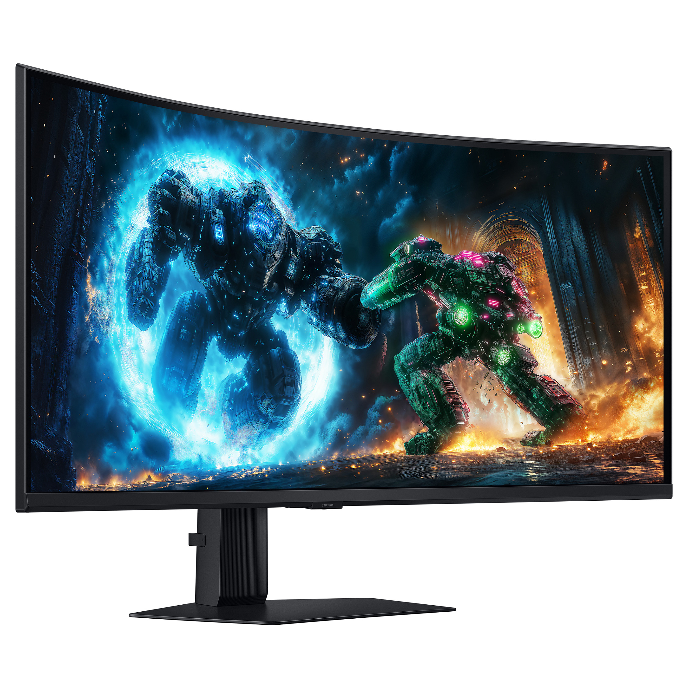 Monitor Gaming Samsung S40FG756EU G75F / 40" / WUHD VA LCD / 180 Hz / 1ms / USB + HDMI + DP / Curved - Zezë - 5