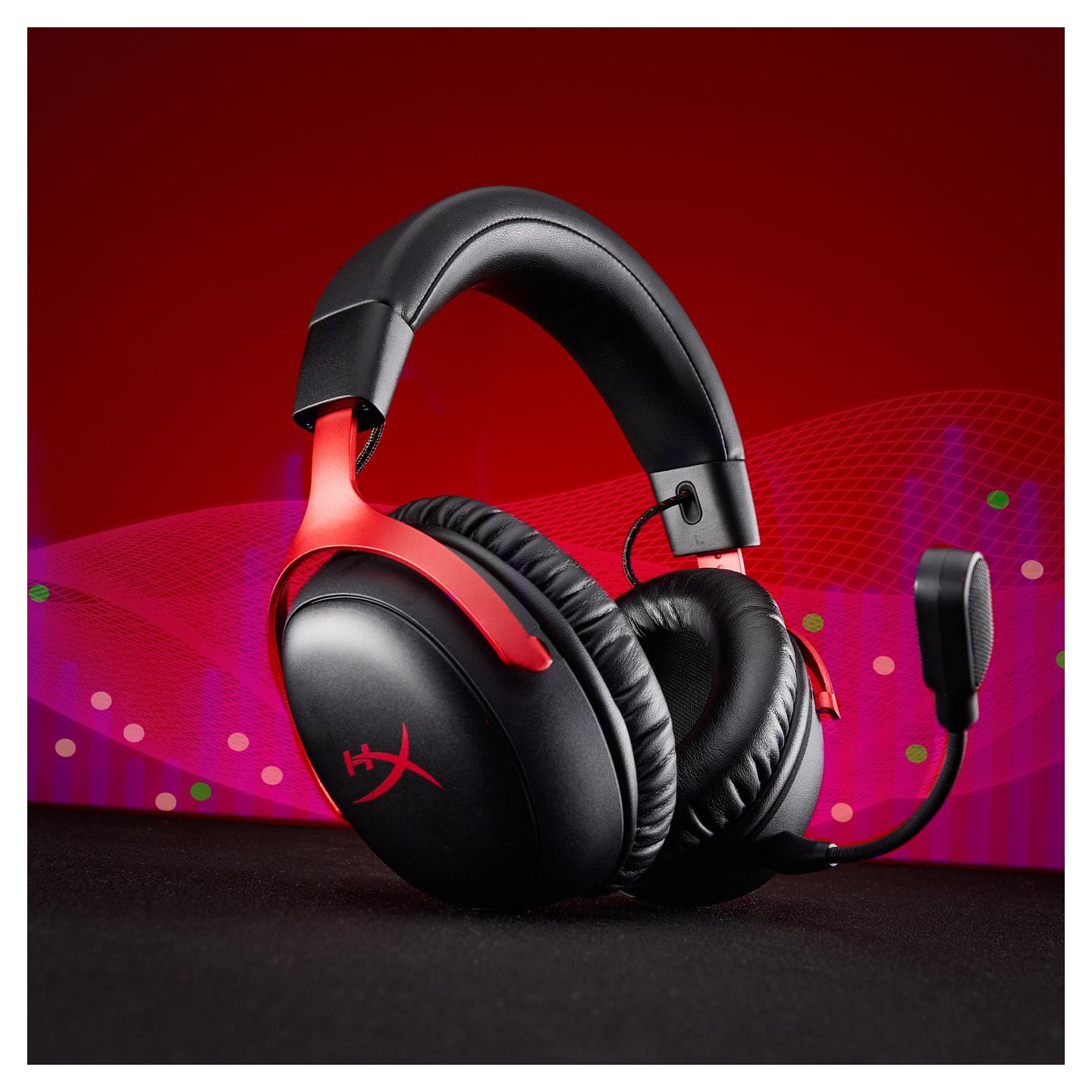 Kufje Gaming  HyperX Cloud III S / Wireless / 2.4 GHz + Bluetooth - Zezë - 15