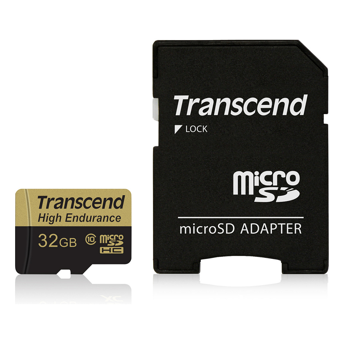Kartë Memorie SD CARD 32GB Transcend microSDHC/SD + Adapter - 3