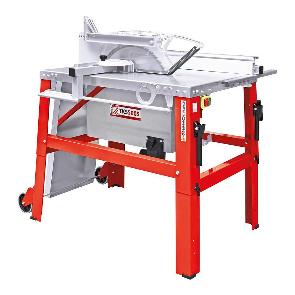 Sharrë Tavoline Holzmann TKS500S_400V, 4200W, 400V, 500mm, 2800rpm, 150mm - Kuqe/Hiri