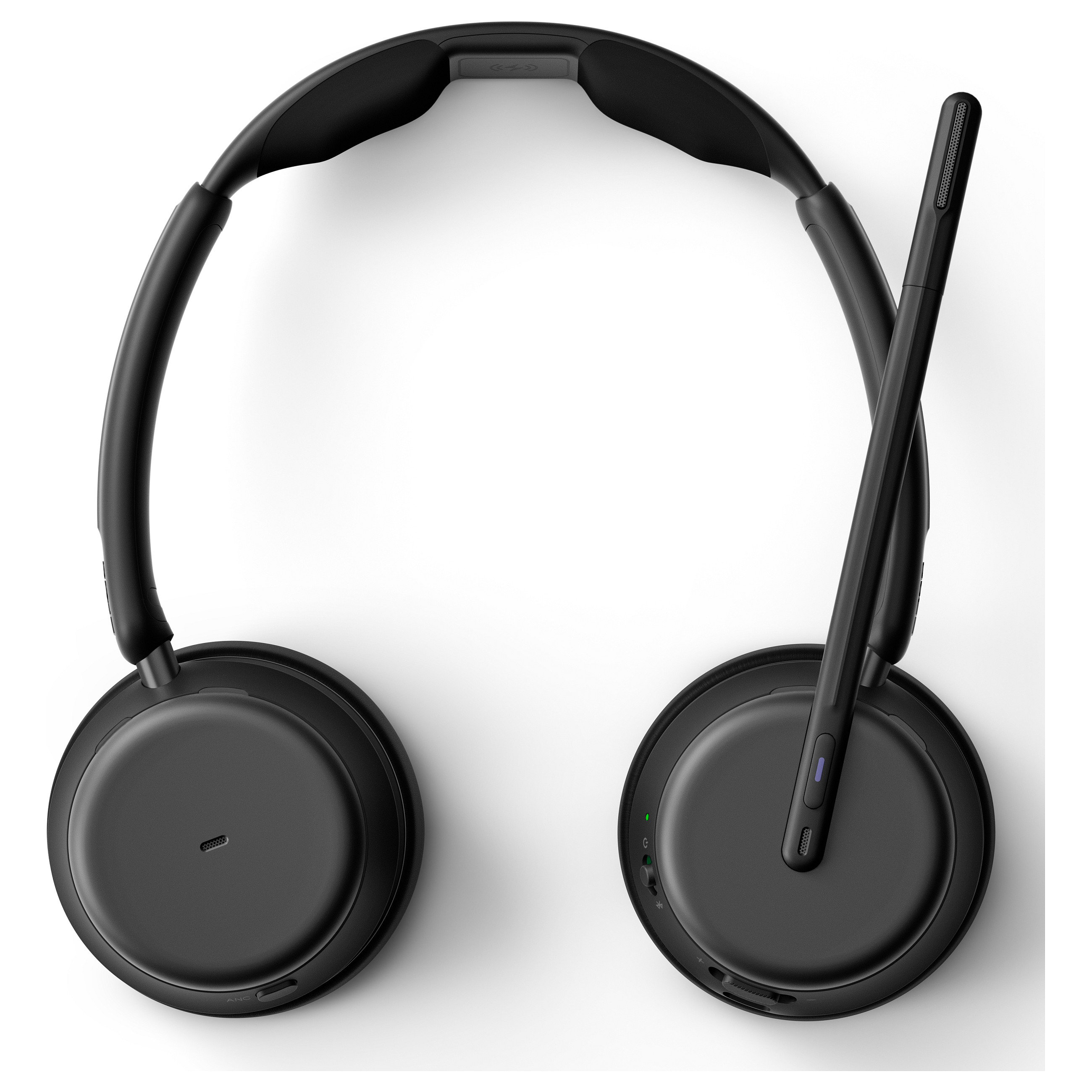 Kufje pa kabllo EPOS IMPACT 1061T ANC / Bluetooth / USB-A / ANC / Business Headset / 3 Mikrofona / Me bazë karikimi – Zezë - 2