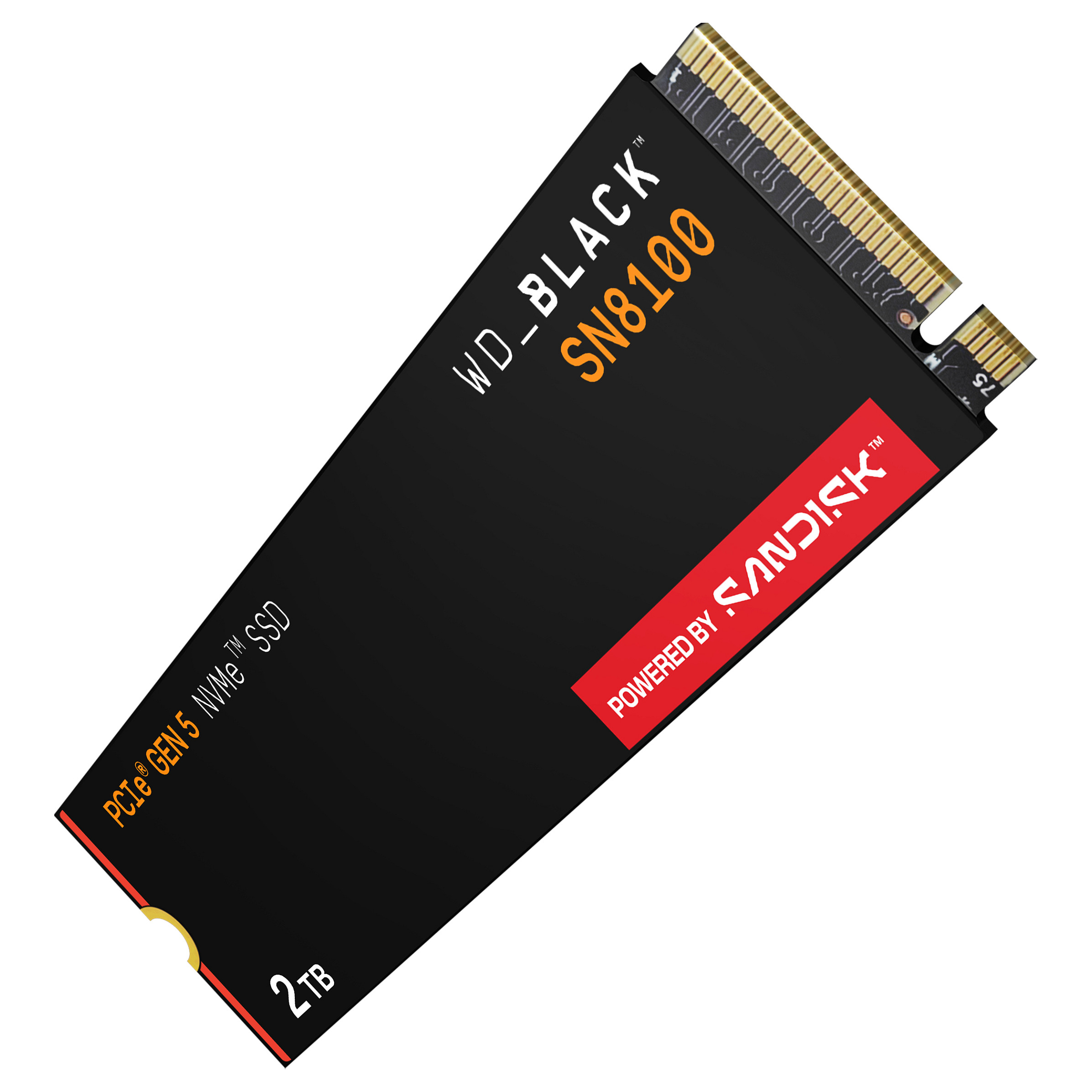 SSD të Brendshme 2TB M.2 WD Black SN8100 NVMe PCIe 4.0 x 4 - 2