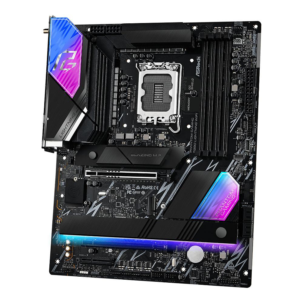 Pllakë Amë ASRock Z890 Lightning WiFi / Intel LGA1851 / DDR5 / ATX / Wi-Fi 7 / 2.5GbE LAN - 5