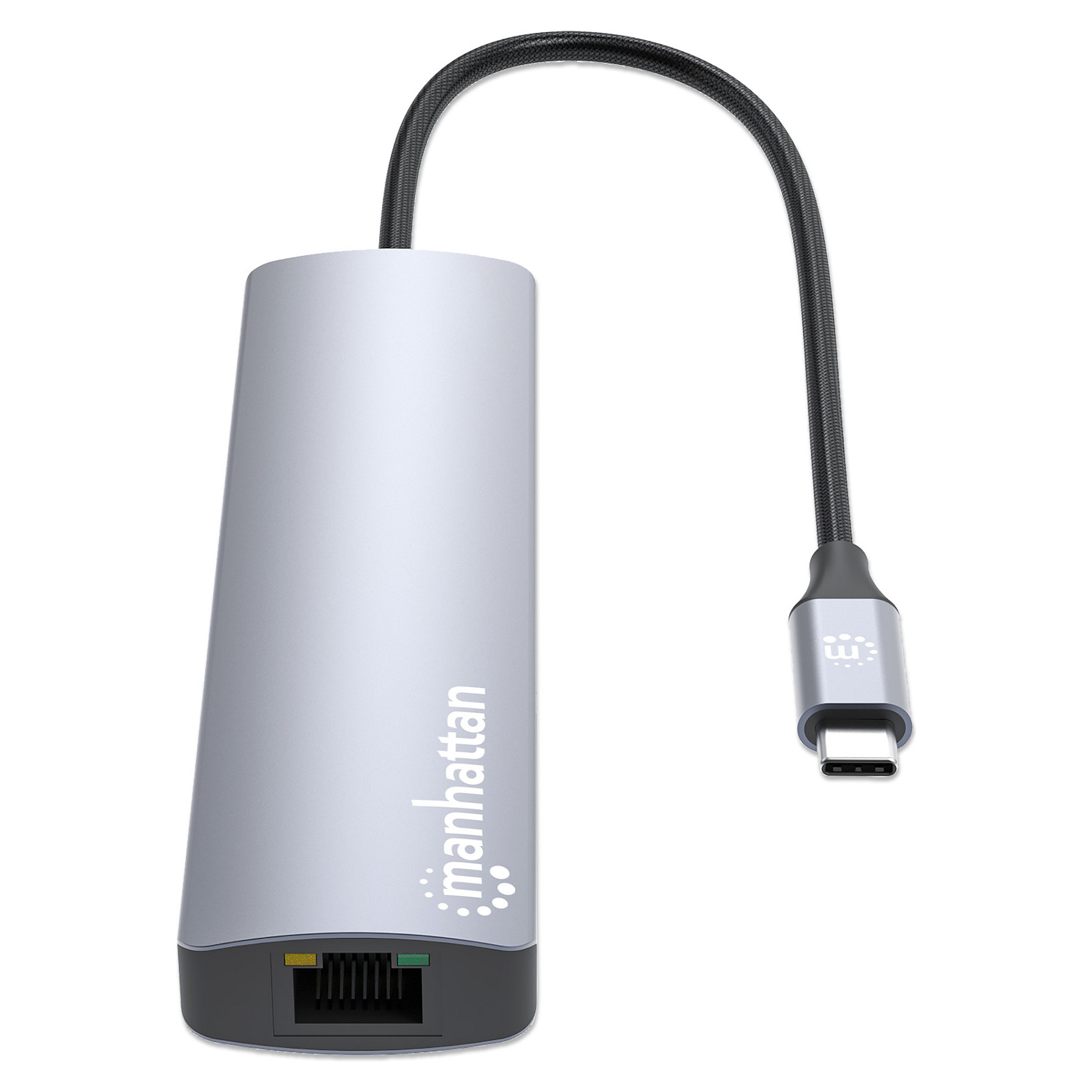 Docking station MANHATTAN / 7-in-1 / 4K / USB-C / 1xHDMI / 2xUSB / 10Gb/s – Zezë - 5