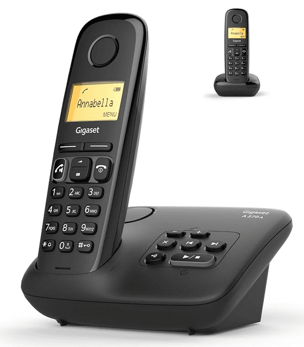 Telefon i Thjeshtë Gigaset A270A, DECT, ekran 1.5" monokrom - Zezë