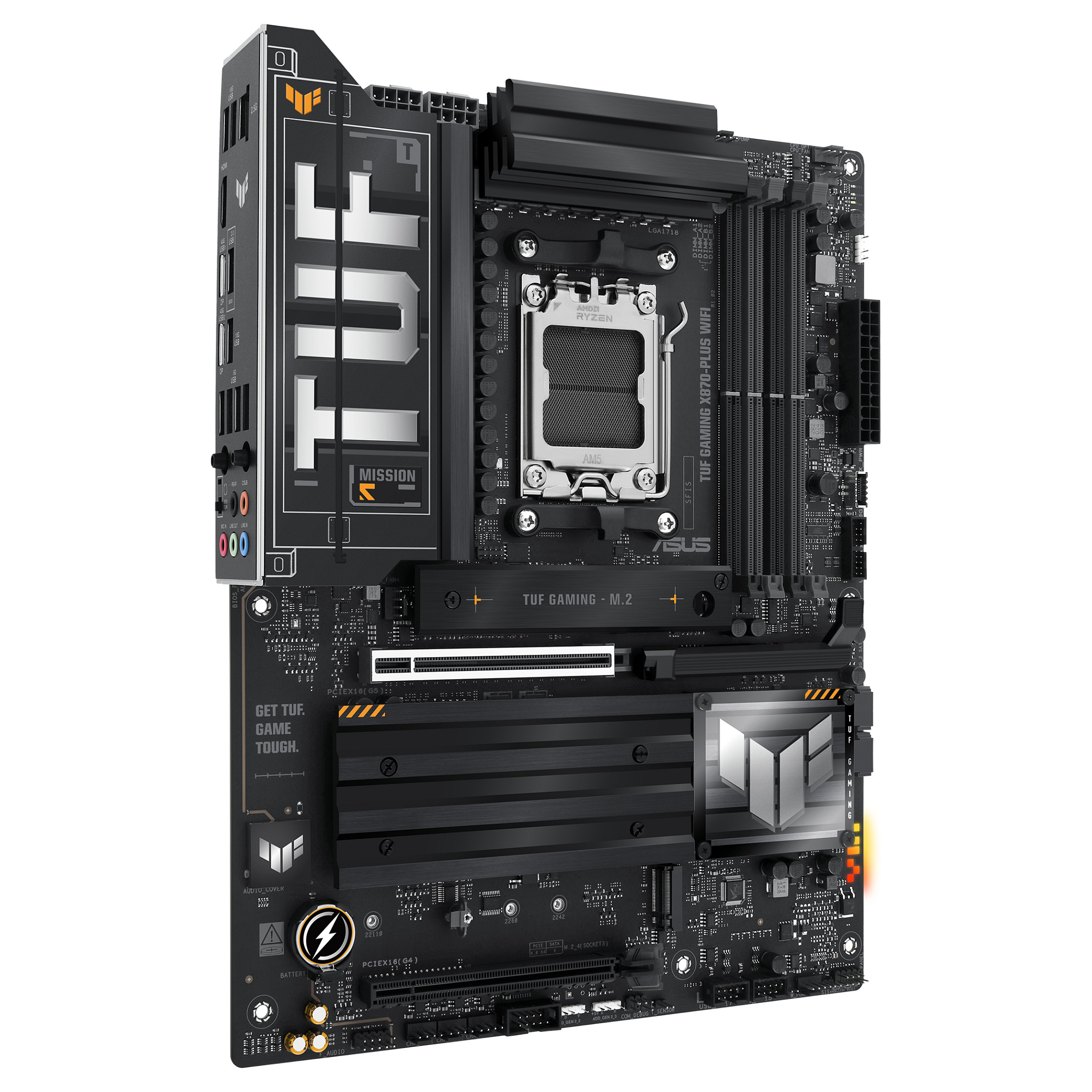 Pllakë Amë AMD AM5 ASUS TUF GAMING X870-PLUS WIFI / DDR5 / HDMI - 3