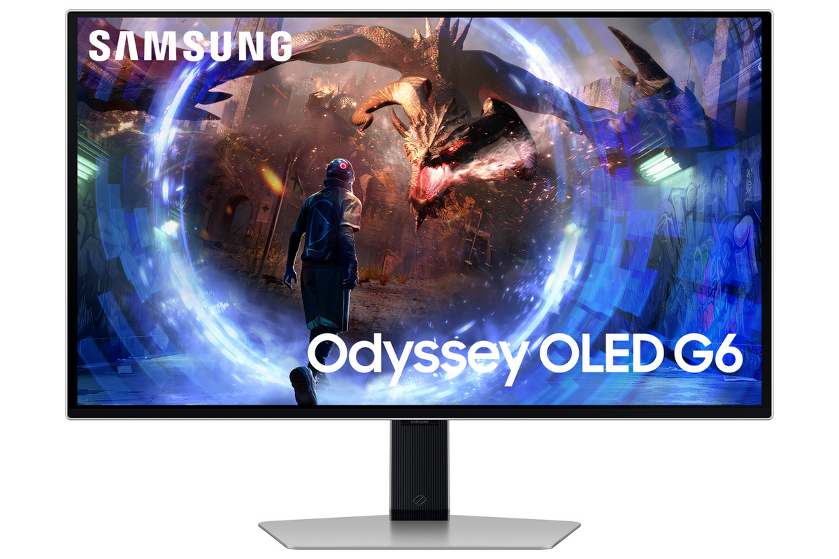 Monitor Gaming Samsung Odyssey OLED G6 S27DG602SU / LS27DG602SUXEN / 27"/ Quad HD OLED / 360Hz / 0.03ms / HDMI+USB+DP - Argjend - 1