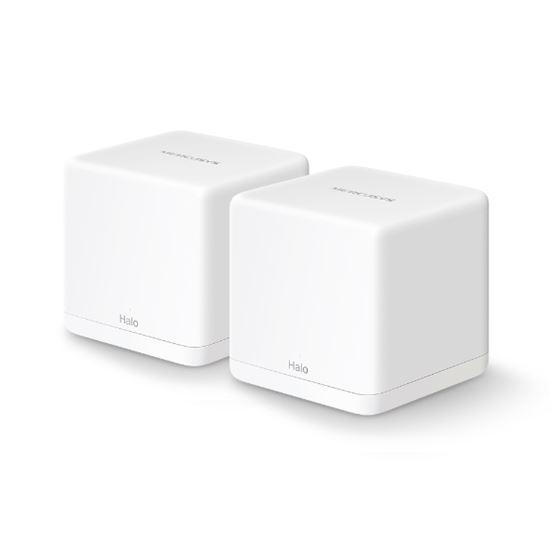 Ruter Mercusys Halo H30G (2-pack) / AC1300 Mesh Wi-Fi 5 / 260 m² / Dual Band - Bardhë