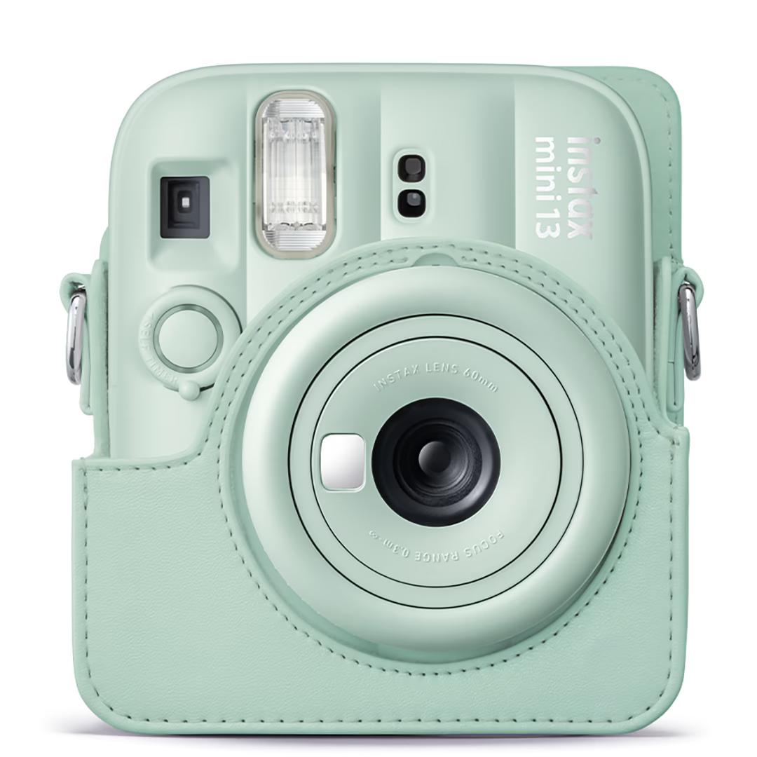 Case për Kamerë Fujifilm instax Mini 13, Rrip Shpatulle - Gjelbër