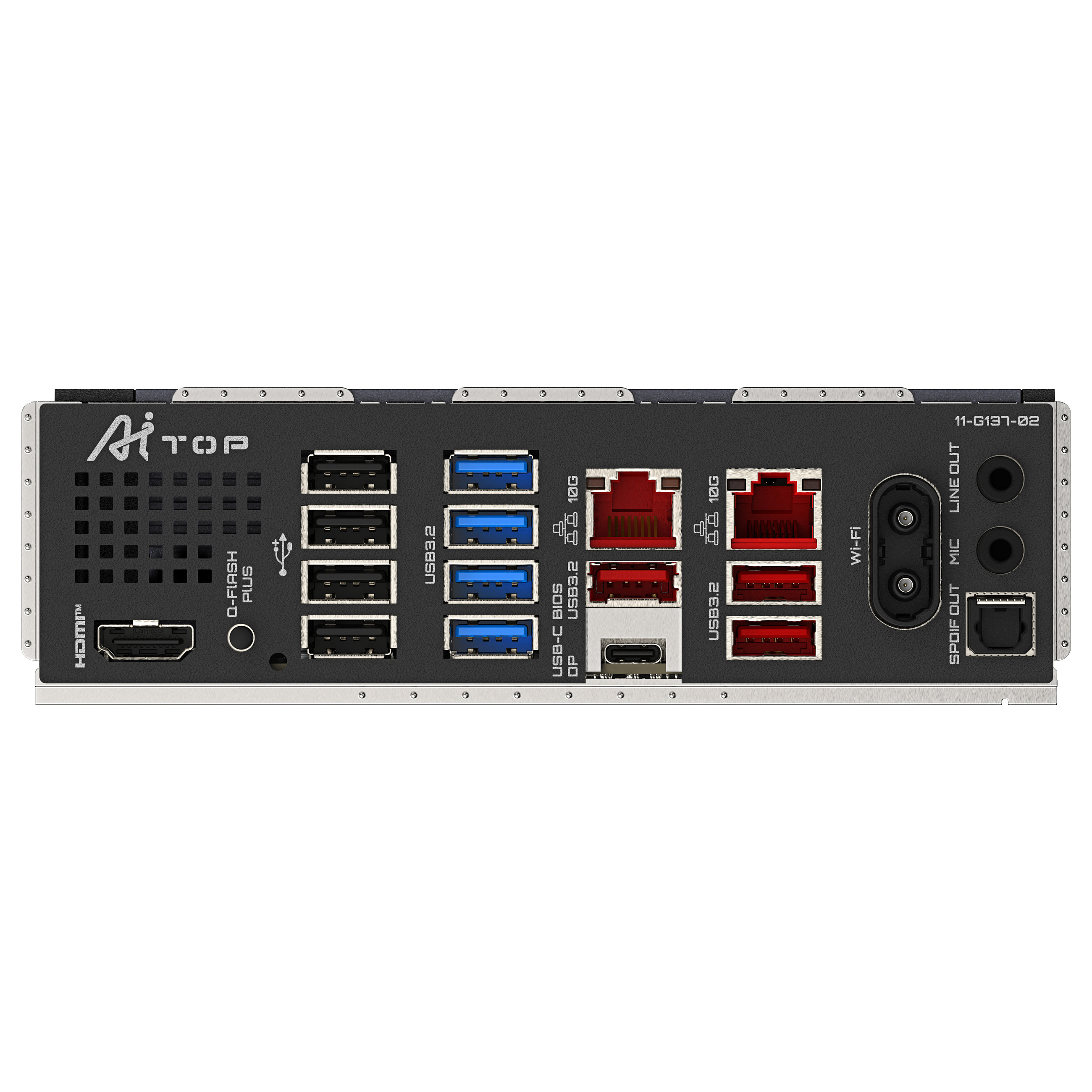 Pllakë Amë GIGABYTE B850 AI TOP / AMD AM5 / B850 / DDR5 / ATX / Wi-Fi 7 / 10GbE LAN - 6