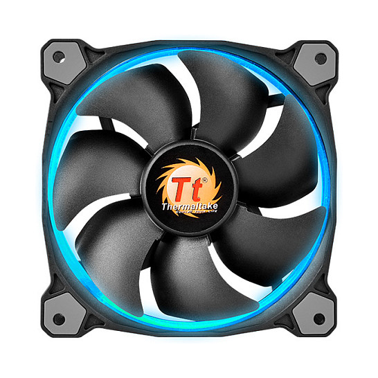 Ftohës për Kasë 120mm Thermaltake Riing 12 LED RGB / 3-Pack – Zezë - 5