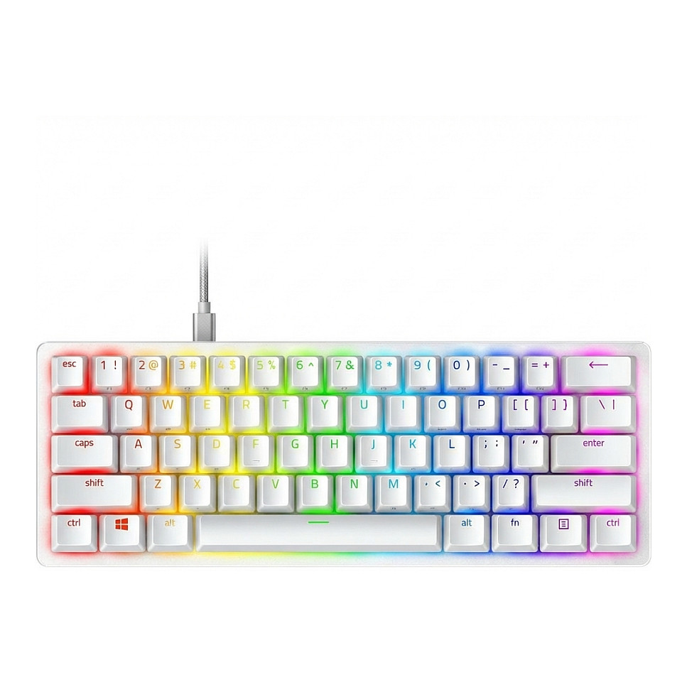 Tastierë Gaming Razer Huntsman V3 Pro Mini / Wired / German Language – Bardhë - 1