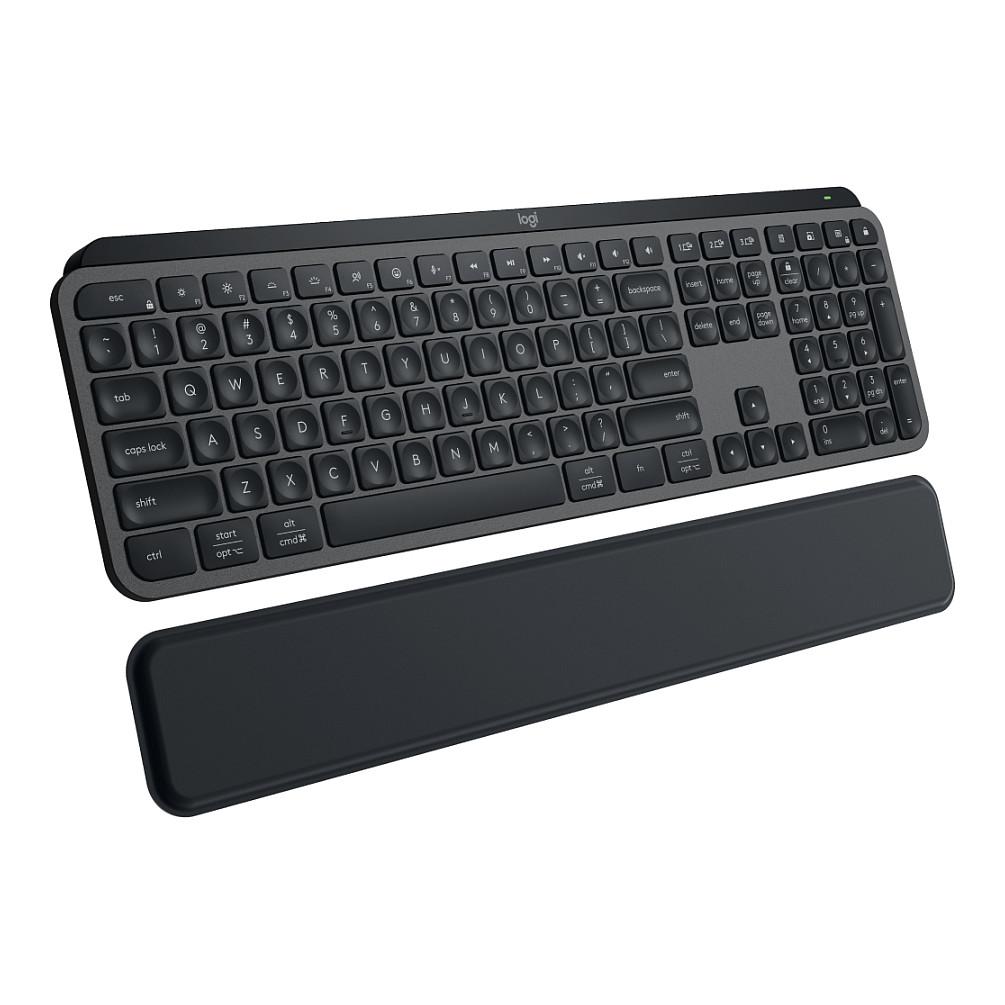 Tastierë pa kabllo Logitech MX Keys S, QWERTY Nordic, Bluetooth, Ndriçim LED i Bardhë, Mbështetëse për Kyçet e Duarve – Grafit - 4