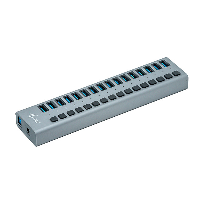 USB Hub D I-TEC, USB 3.0, 16 porte, 90 W - 2