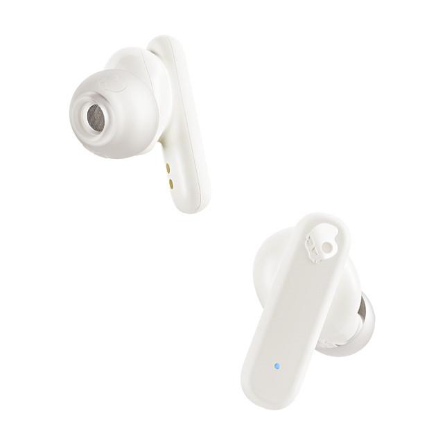 Kufje pa kabllo Skullcandy Smokin’ Buds, Bluetooth 5.2, 6mm, Mikrofon - Bardhë/Portokalli - 2