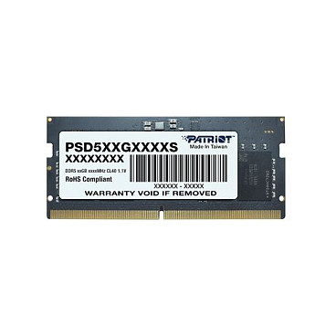 RAM Memorie DDR5 Patriot Signature Line / 8GB / SO-DIMM / 5600MHz 