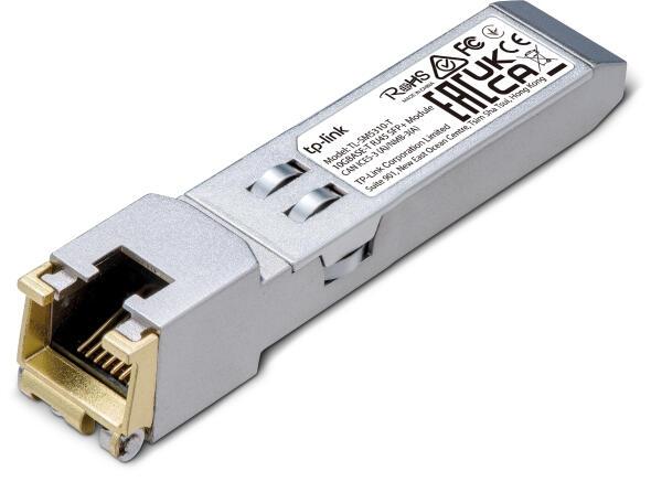 TP-Link Modul SFP+ TL-SM5310-T / 10G BASE-T / RJ45 / 10 Gbps – Argjendtë