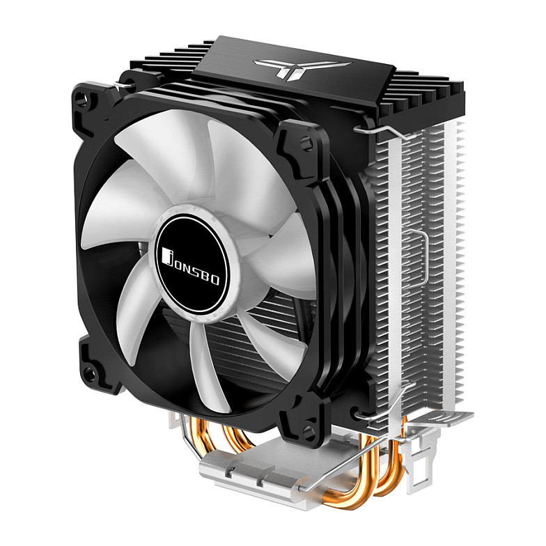 Ftohës për Procesor Jonsbo CR-1200 / 95W TDP / 2×6mm Heatpipe / 92mm Fan / ARGB / LGA115x/1200/1700 / AM4/AM5 – Zezë - 7