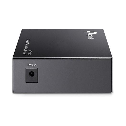 Konvertues Media TP-Link MC210CS, Gigabit Ethernet, Single-Mode Fibër Optike, SC/UPC, 1310nm, deri në 20km - Zezë - 4