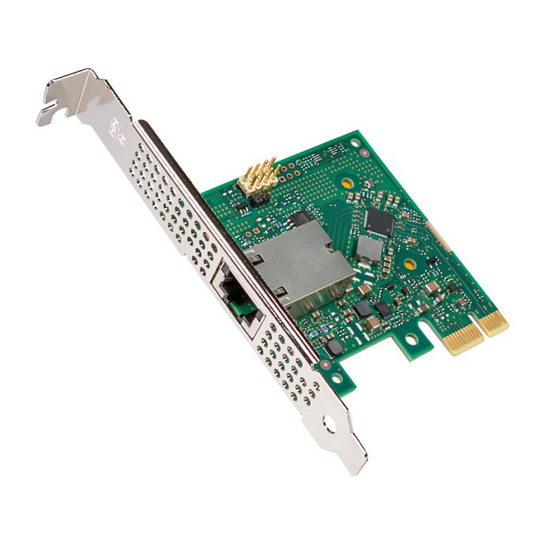 Karta të Rrjetit Intel I226-T1 / PCIe 3.1 x1 / 1x 2.5 Gigabit LAN RJ45 / 10/100/1000/2500Mbps / Intel I226 / Low Profile + Full Height