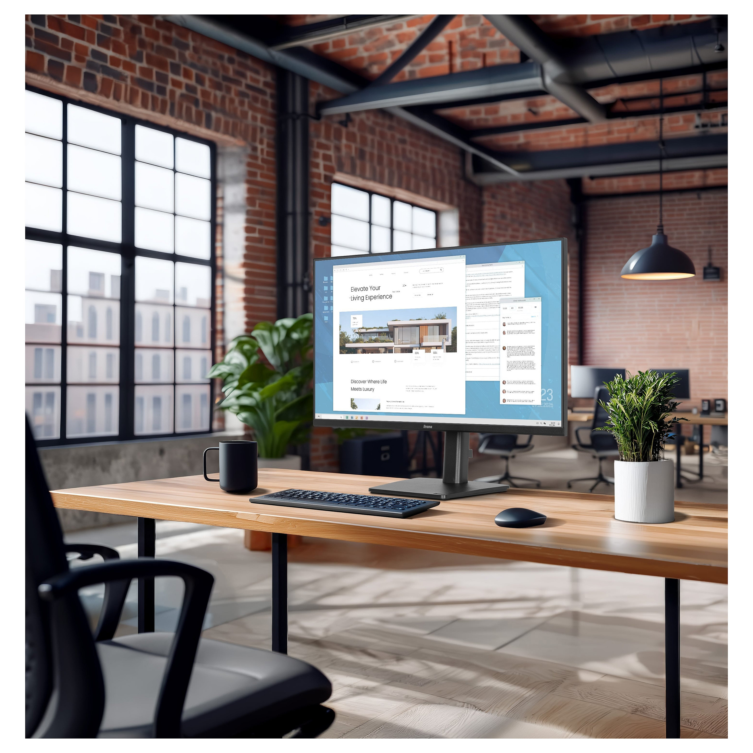 Monitor IIYAMA XB2791QS-B1 / 27"/ Quad HD IPS / LED / 75Hz / 1ms / HDMI+DP - Zezë - 2
