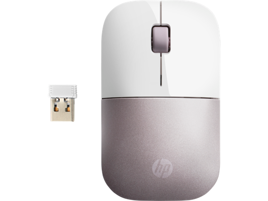 Maus pa kabllo HP Z3700 / 1200 DPI / 3 Butona / 50g – Bardhë/Rozë