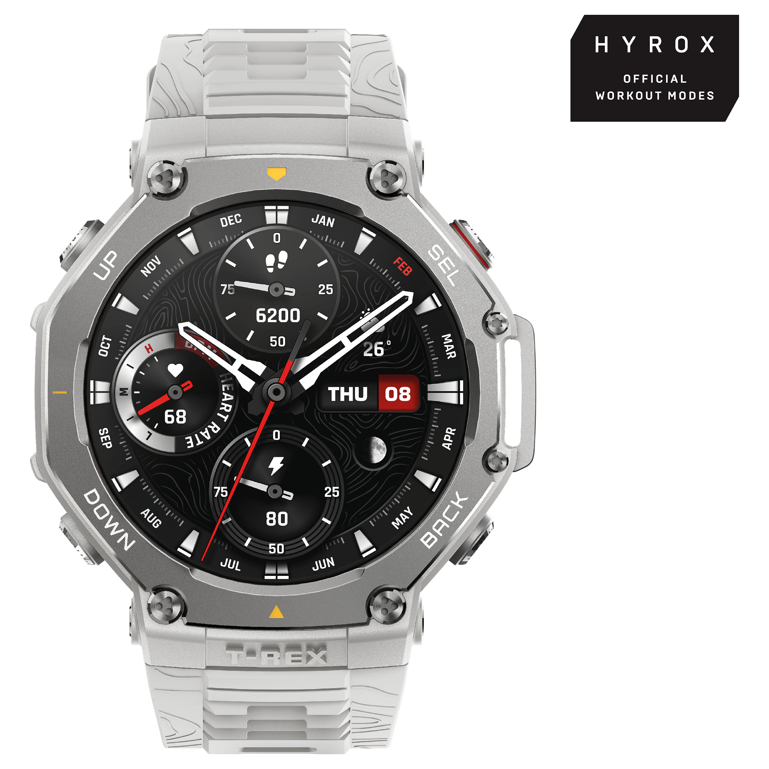 Orë e mençur Amazfit T-Rex 3 HYROX-Modus / 48.5mm - Gri - 1