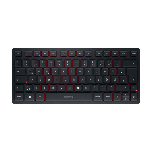 Tastierë Cherry KW 9200 MINI, gjermanisht, e zezë - 5