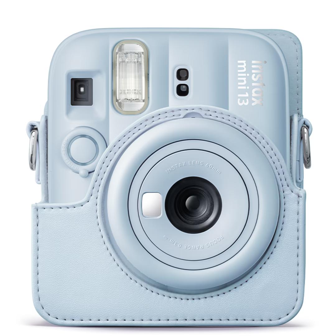 Case për Kamerë Fujifilm instax Mini 13, Rrip Shpatulle - Blu