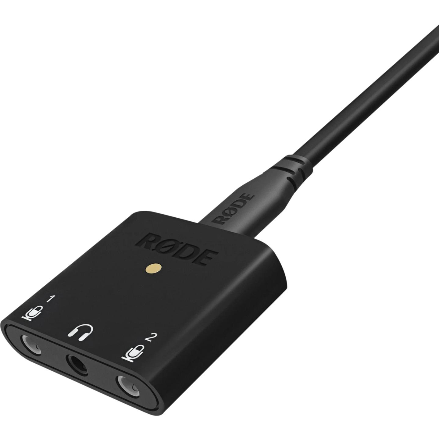 Ndërfaqe Audio RØDE AI-Micro, 2 Kanale, 3.5 mm, USB-C, 24-bit, 48 kHz - Zezë - 3