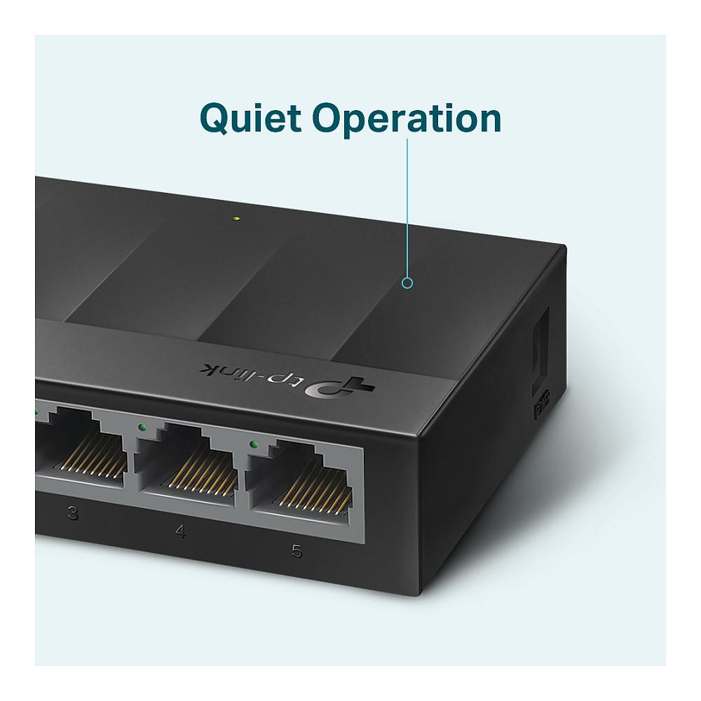 Switch TP-Link LS1005G, 5× Gigabit Ethernet RJ45, Unmanaged, 10Gbps – Zezë - 4