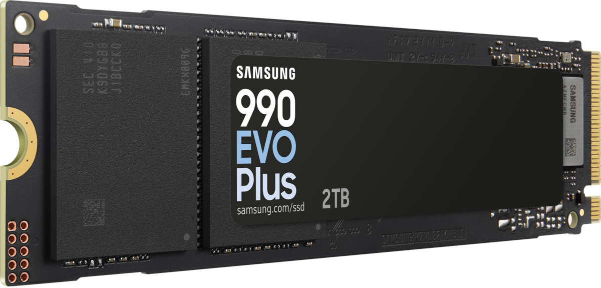 SSD e brendshme Samsung 990 EVO Plus / MZ-V9S2T0BW / 2TB / M.2 2280 / PCIe 4.0 x4 / 5.0 x2 / NVMe 2.0 - 5