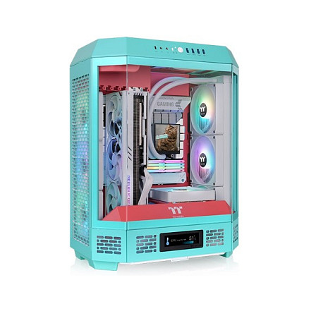 Kasë Tower Thermaltake The Tower 600 - Mint/Kuqe - 1