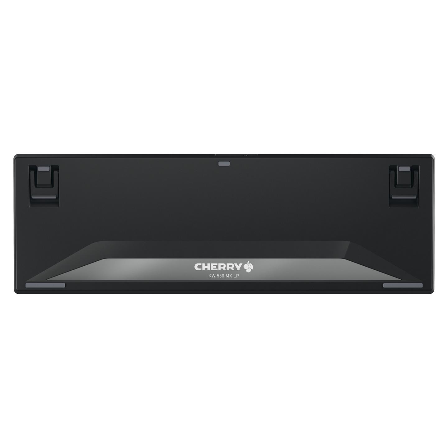 Tastierë Pa kabllo CHERRY KW 550 MX LP / Mekanike / 96% / 99 Taste / MX Low Profile 2.0 / Bluetooth 5.2 / USB-C / US Layout / Backlit – Zezë - 8