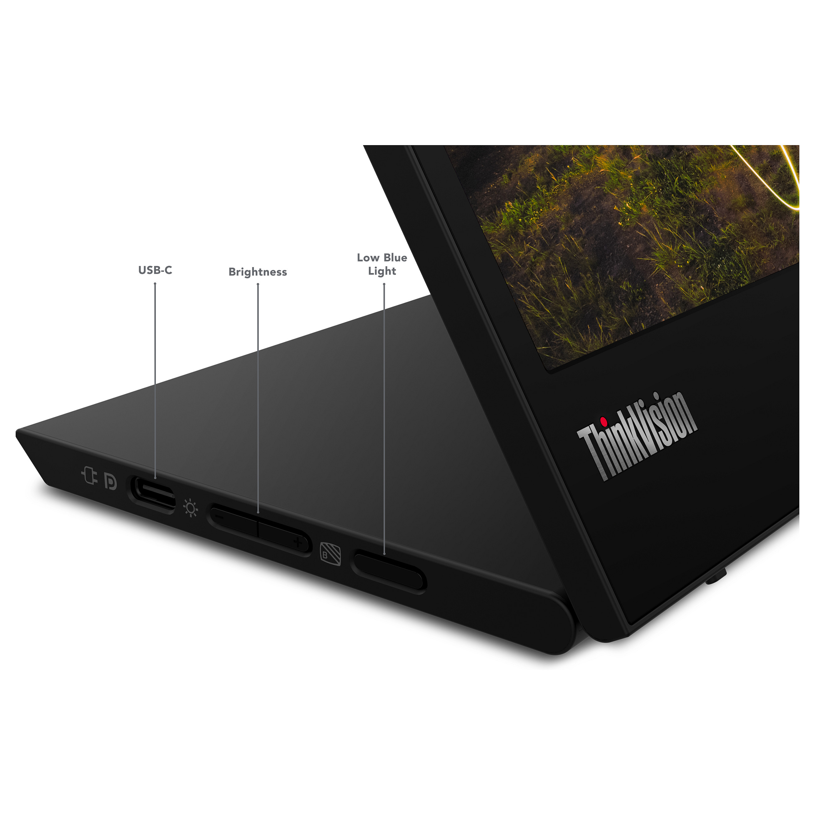 Monitor Lenovo ThinkVision M15 Portable 15.6'' (1920x1080) 16:9 6ms IPS 2x USB-C FullHD - 8