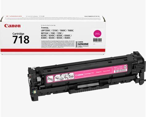 Toner Canon 718M / 2,900 faqe – Rozë - 1