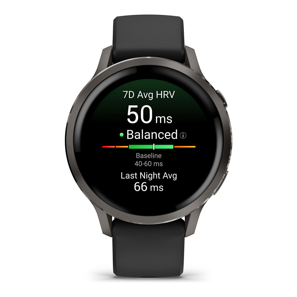 Orë e mençur Garmin Venu 4 / 41mm / Silicone Strap – Zezë - 2