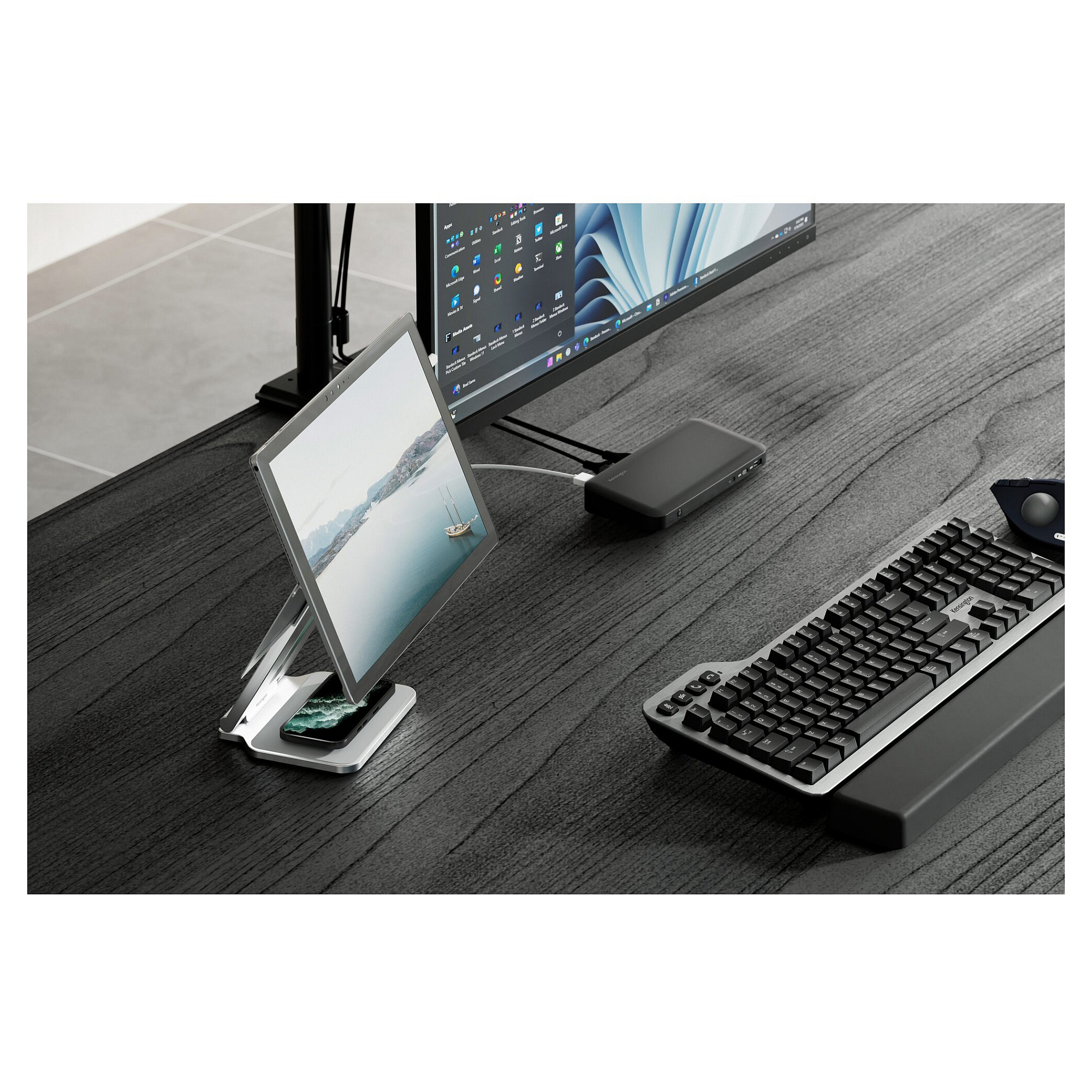 Mbajtëse për laptop Kensington mount Surface Pro & Go (Designed for Surface) - 5