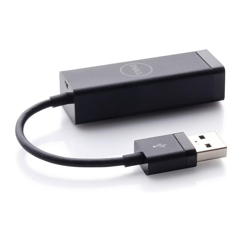 Adapter Rrjeti Dell 470-ABBT, USB 3.0 në RJ45, Gigabit 1000Mbps, 10/100/1000Mbps - Zezë - 3