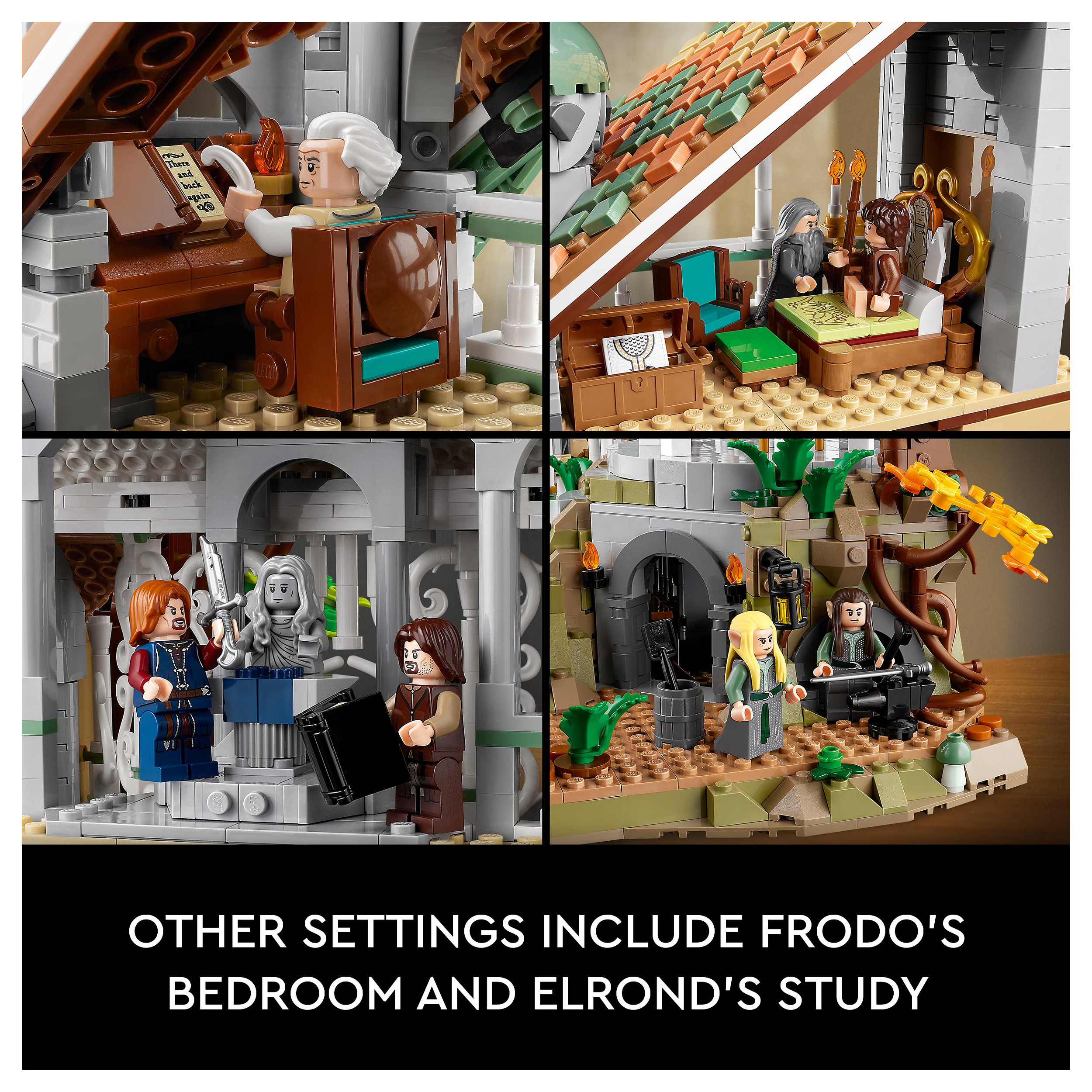LEGO Icons Lord of the Rings Rivendell 10316 - 34